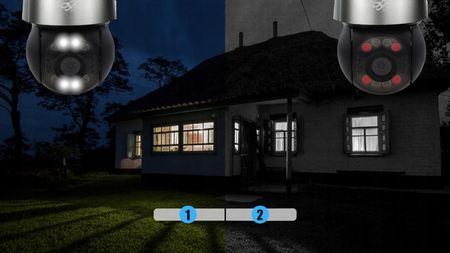 Dvs Zewnętrzna Kamera Wifi Z Funkcją Śledzenia Smart Kamera Do Domu Full Hd - zdjęcie 5