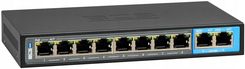 Bcs Switch Poe 8X Poe, 2X Lan Bcs-B-Sp0802G 10-Portowy 5.6Gbps| Basic