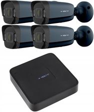 Vidiline Zestaw Monitoringu Ip 4 Mpxz 2 Kamery Vidi-Ipc-54B I Rejestratorem Ip