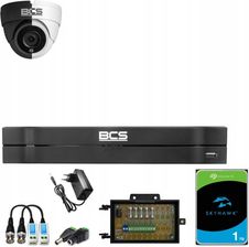 Bcs Zestaw Do Monitoringu 1 Kamera Analog Bcs-Ea15Fr3 Cctv 5Mpx