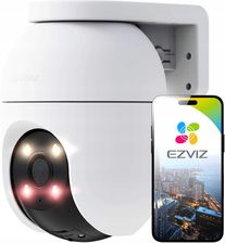 Ezviz Kamera Wi-Fi C8C 4Mpx 2K+, Detekcja Ruchu Ai, Automatyczne Śledzenie,