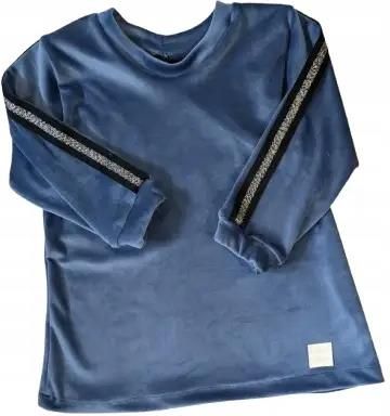 Sukienka z lampasem welur super soft rozmiar 158