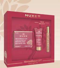 Nuxe Merveillance Lift Krem Na Noc 50ml + Kem Dzień Do Skóry Mieszanej 15ml + Olejek Roll-On 8ml