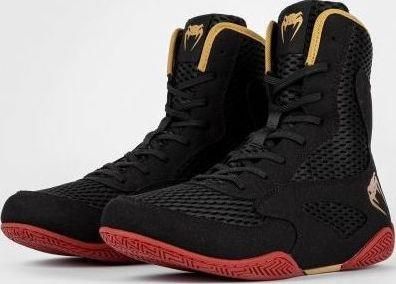 Buty Bokserskie Venum Contender Czarny/Złoty/Czerwony
