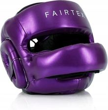 Zdjęcie Fairtex Kask Bokserski Sparingowy Hg17 Z Ochroną Nosa Fioletowy L - Wyszogród