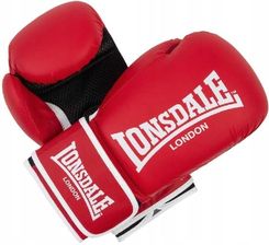 Zdjęcie Rękawice Bokserskie Lonsdale Ashdon Czerwone 12 Oz - Gdańsk