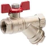 Arco Sena Zawór Kulowy Prosty Z Filtrem 1/2Gw X 1/2Gw 152503