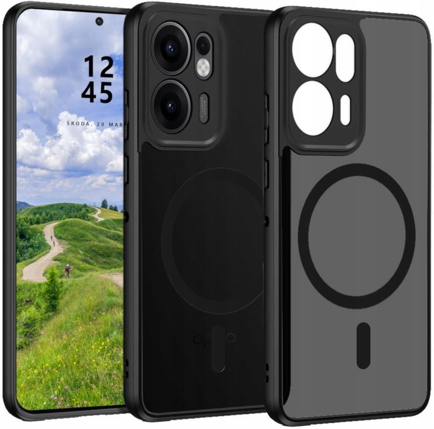 SEAHAI Case For OPPO Reno 13 FS (OPPO Reno 13F 5G/4G), Ultra Thin Hard Translucent PC Matte Back Soft TPU Silicone Dual Layer Hybrid Shockproof Cover, With Ring Holder Kickstand, Dark Green - View #8