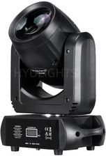 Reflektor LED z ruchomą głowicą, moc 150 W, efekty wiązki i światła punktowego, 1 element 150 W, wtyczka UE