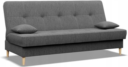 WERSALKA AVENTO Rozkładana Funkcja Spania Kanapa Sofa WYGODNA CIEMNY SZARY - zdjęcie 3