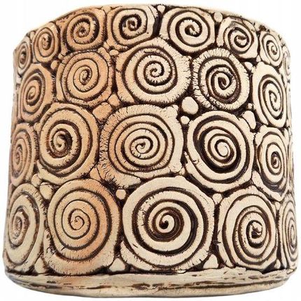 Doniczka Ceramiczna - Ceramiczne Arcydzieło. Doniczka Ręcznie Robiona - zdjęcie 2