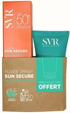 Svr Sun Secure Fluide Spf50+ Lekki Fluid 50ml + Lait Apres-Soleil Mleczko 50ml