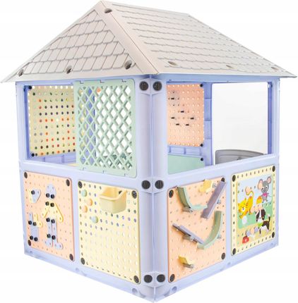 Mochtoys Domek Ogrodowy Dla Dzieci Zjeżdzalnia Wodna 180Cm Zestaw Smart House 6W1 - zdjęcie 3