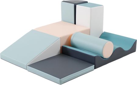 Leg&Go Piankowe Klocki Dla Dzieci Piankowy Tor Przeszkód Pastelowy