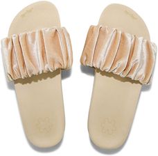 Flip Flop Klapki Basenowe Damskie Pool Gentle Velvet Brązowe