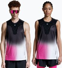 X-Bionic Tank Top Do Biegania Corefusion Run Dot Fade Neo Pink White