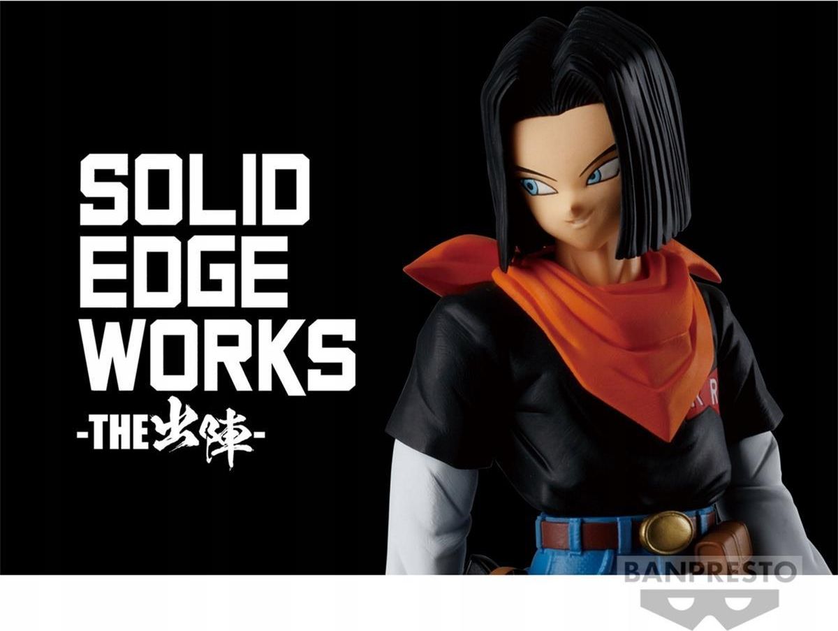 Figura Androide 17 Saga de la Batalla Entre Universos Dragon Ball Super 14cm