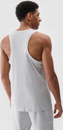 T-shirt 4F Koszulka Męska Bez Rękawów Bokserka M TSLEM126 SS25 - zdjęcie 2
