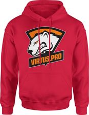 Virtus Pro Dla Gracza Gamera Esportowca Csgo Męska bluza z kapturem (XL, Czerwony) - zdjęcie 1