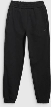 Spodnie dresowe joggery uniseks 4F 4FWSS25TTROU0997 - czarne