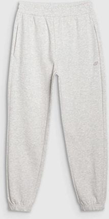 Spodnie dresowe joggery uniseks 4F 4FWSS25TTROU0997 - szare