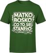 Matko Bosko Co To Się Stanęło Męska koszulka (M, Zielony)