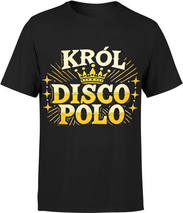 Król Disco Polo Męska koszulka (XL, Zielony) - zdjęcie 2