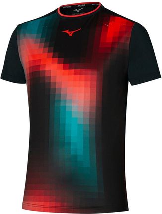 Koszulka męska Mizuno  Frontier Shadow Graphic Tee M Black  XL