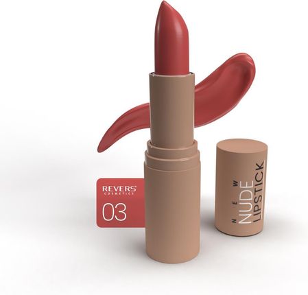 Pomadka do ust w sztyfcie Trwała NEW NUDE LIPSTICK 03 Revers