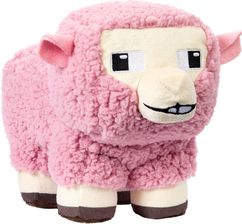 Zdjęcie Mattel Minecraft Maskotka Pink Sheep 20cm HBN39 JFP56 - Zielonka