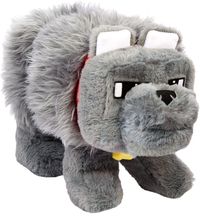 Zdjęcie Mattel Minecraft Maskotka Dennis the Wolf 20cm Premium - Tarczyn