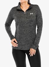 Zdjęcie Under Armour Bluza Damska Ua Tech Twist 1 2 Zip - Kargowa
