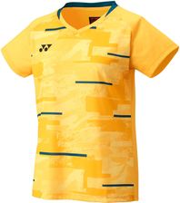Yonex Ladies Crew Neck Club T-Shirt 0034 Soft Yellow - Koszulka Damska