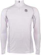 Zdjęcie Hydrogen Essential Zipped Second Skin Longsleeve White Grey - Koszulka Męska - Kałuszyn