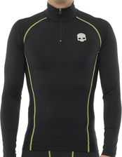 Zdjęcie Hydrogen Essential Zipped Second Skin Longsleeve Black Yellow - Koszulka Męska - Kałuszyn