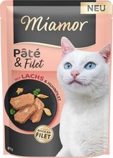Miamor Pate Filet Salmon Mokra Karma Dla Dorosłych Kotów Z Łososiem 85G