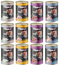 Dolina Noteci Flipper Pate Mokra Karma Dla Kota Mix Smaków 12X400G
