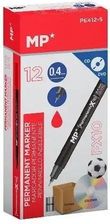 Zdjęcie Mp Main Paper Marker Permanentny 0,4Mm Do Cd/Dvd Czerw (12Szt) - Szamotuły