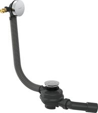 Zdjęcie HANSGROHE Exafill Kompletny syfon wannowy z napełnianiem przez przelew chrom 58130000 - Nowe Warpno
