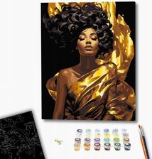 Zdjęcie Brushme Malowanie Po Numerach 40X50Cm Ubrana W Promień - Września