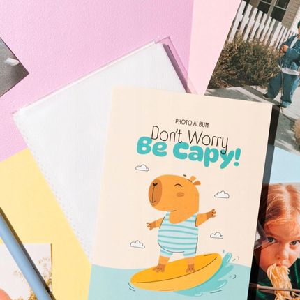 Grupoerik Album na zdjęcia dzieci Don't worry be Capy Foto album na 36 zdjęć 10x15 cm - zdjęcie 4