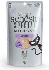 Schesir Cat Karma Mokra Dla Kotów Dorosłych Special Mousse Light Kurczak 70G