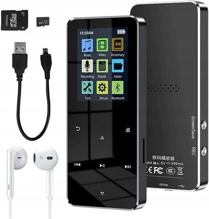 Odtwarzacz MP4 Bedee 16 GB Czarny (ODTWARZACZMP4MP316GBBLUETOOTHRADIO) - zdjęcie 4