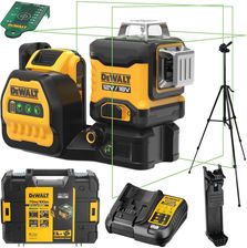 Zdjęcie DeWALT DCE089D1G18 Laser krzyżowy zielony 3 x 360° 12V / 18V 2.0Ah + Statyw - Autoryzowany Dystrybutor - Myślenice