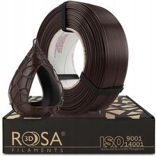 Rosa 3D Filament Refill Pet-G Standard Hs Chocolate Brown 1Kg Brązowy