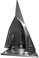 Zdjęcie Samonastawna nasada kominowa DOSPEL TWIST Ø200 | Blacha chromoniklowa | Wentylacja grawitacyjna | Odporna na warunki atmosferyczne - Brześć Kujawski