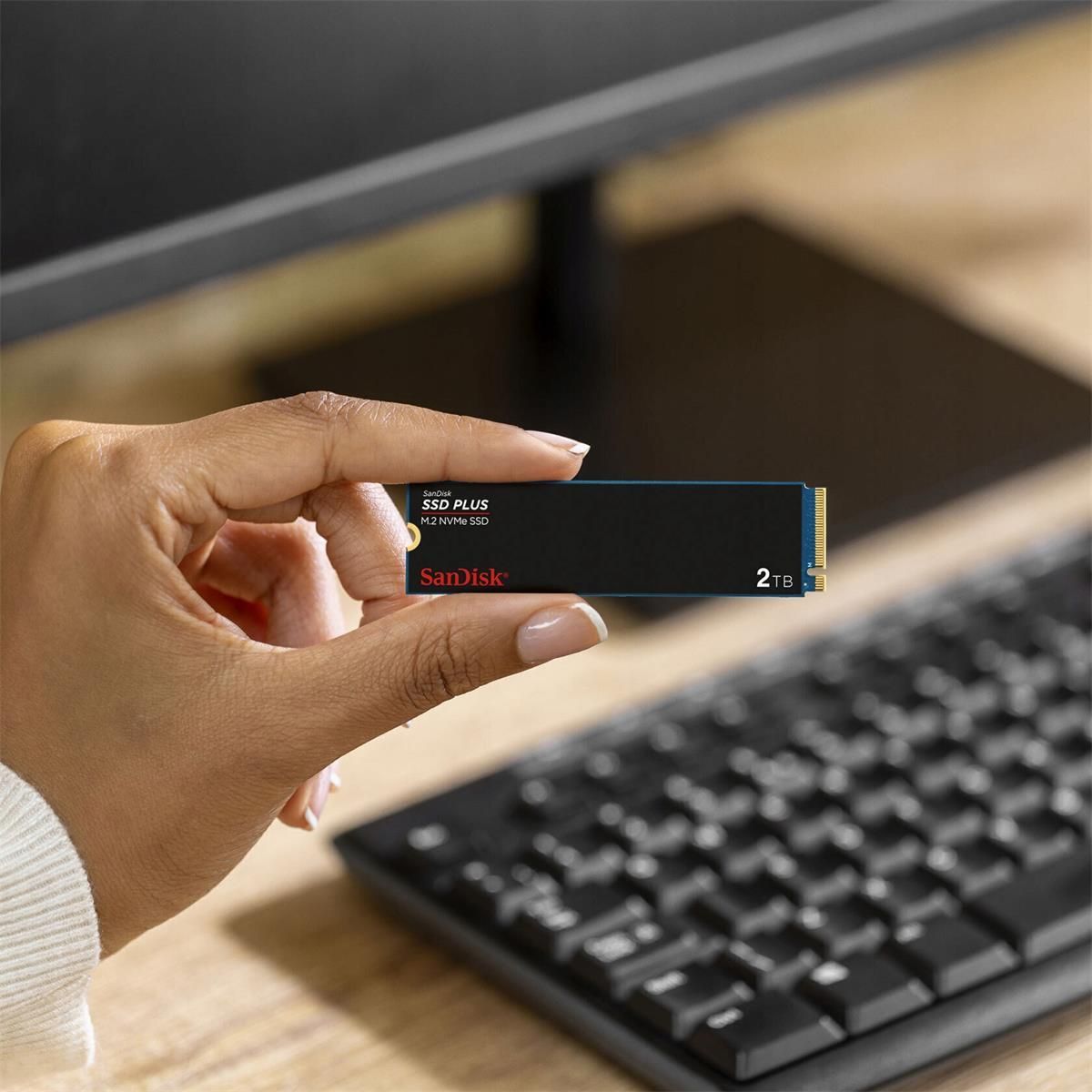 Dysk SSD Sandisk Plus 2TB (SDSSDA3N2T00G26) - Opinie i ceny na