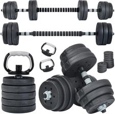 Zestaw hantli kompozytowych 5w1 Majestic Sport PESAS 2x10 kg