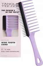 Zdjęcie Tangle Teezer Lilac Black Obustronny Grzebień Nadający Teksturę - Mielec