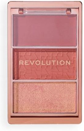 Revolution Paleta Różów do policzków Icon Aura Points Rose